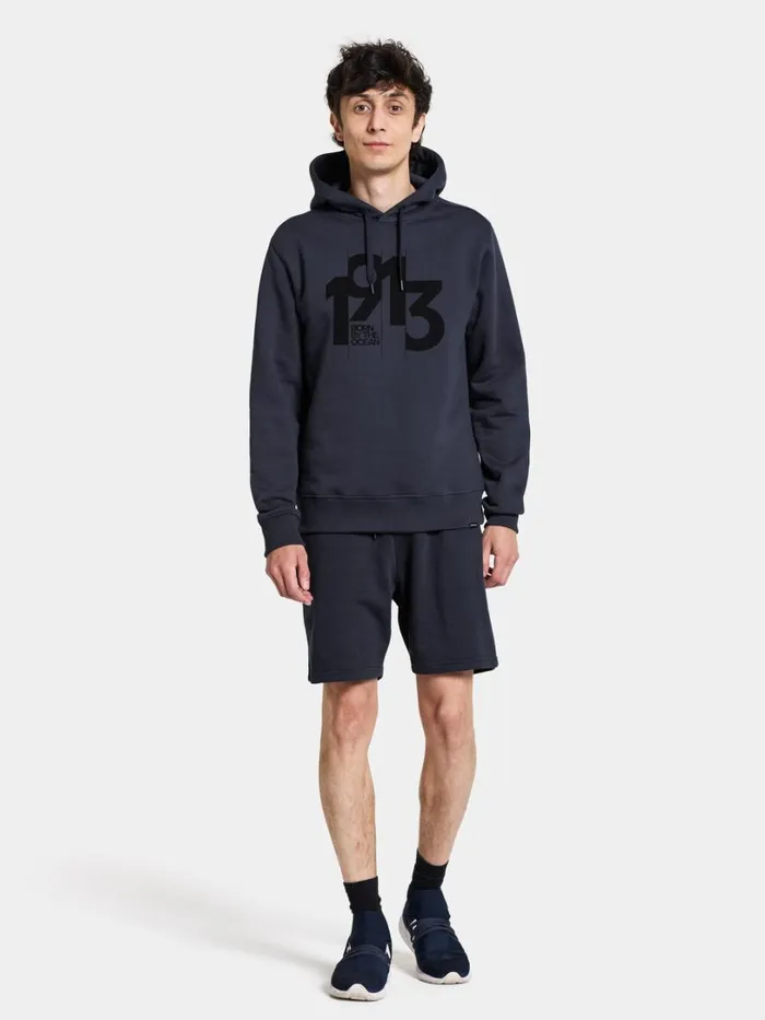 Heritage Men039s Hoodie Navy Men Didriksons Hoodies and Sweatshirts