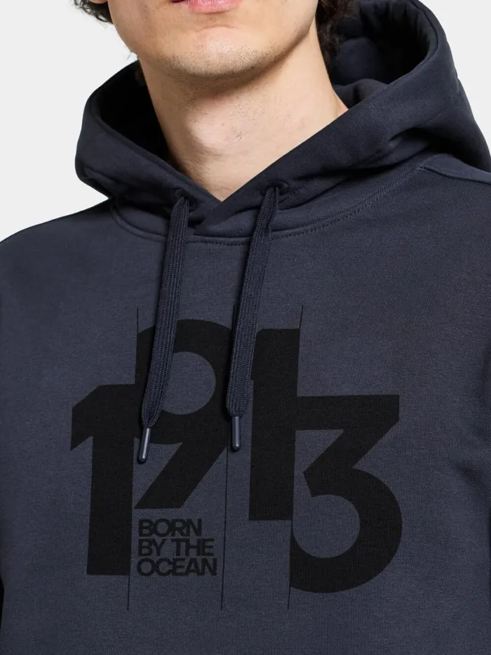Heritage Men039s Hoodie Navy Men Didriksons Hoodies and Sweatshirts
