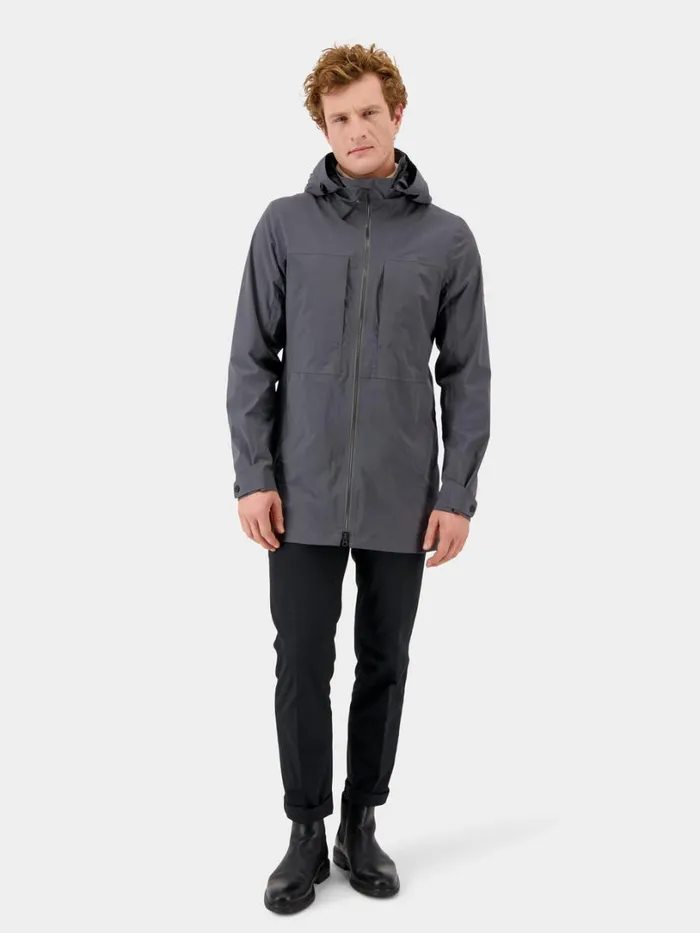 Herman Men039s Parka Austere Blue Men Didriksons Lightweight Jackets