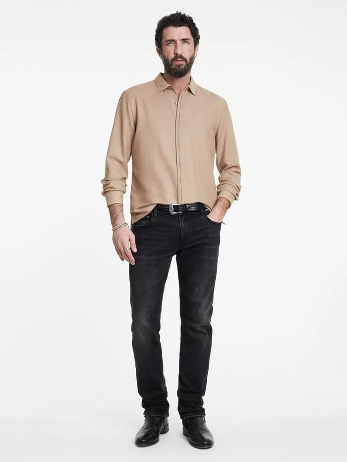 HICKORY SHIRT Tumeric Men John Varvatos Shirts