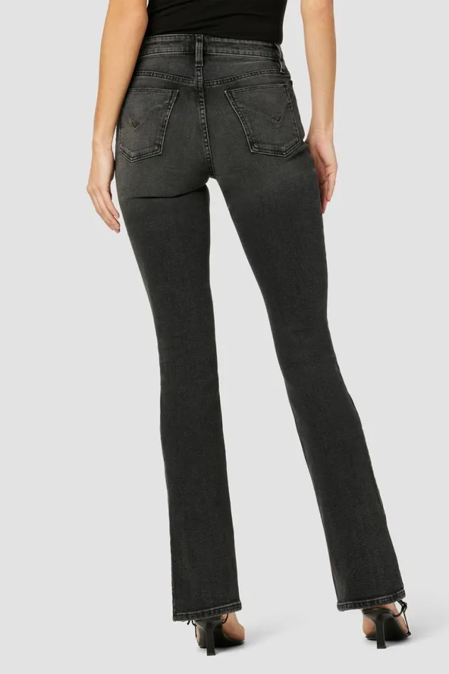 Hudson Jeans Bootcut Barbara HighRise Baby Bootcut Jean W Slit Hem Black Sand 8211 Women Hudson Jeans Bootcut Barbara HighRise Baby Bootcut Jean W Slit Hem Black Sand 8211 Women