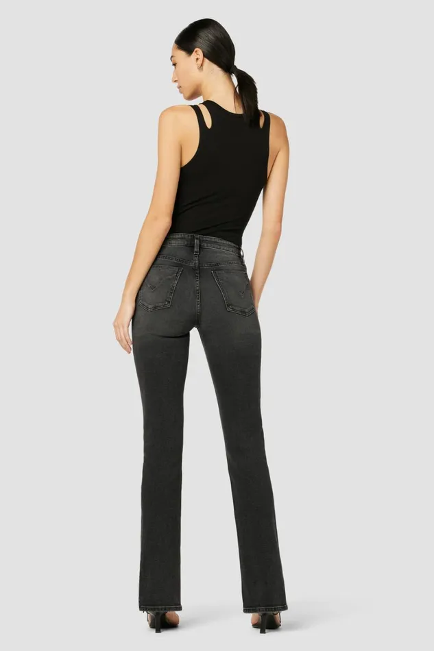 Hudson Jeans Bootcut Barbara HighRise Baby Bootcut Jean W Slit Hem Black Sand 8211 Women Hudson Jeans Bootcut Barbara HighRise Baby Bootcut Jean W Slit Hem Black Sand 8211 Women