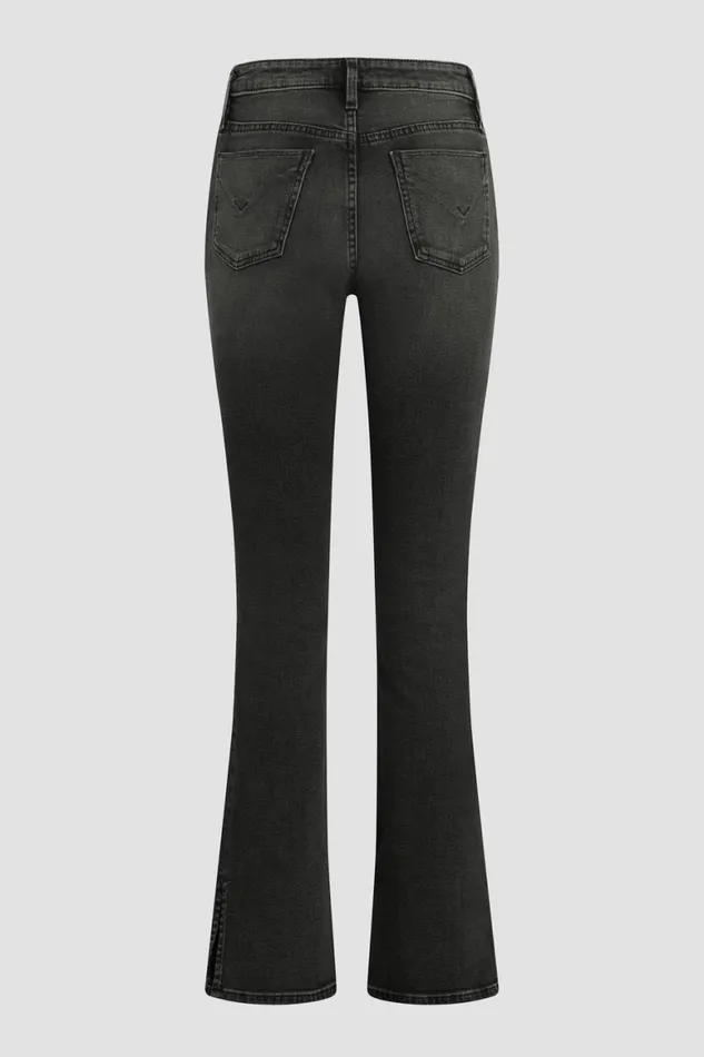 Hudson Jeans Bootcut Barbara HighRise Baby Bootcut Jean W Slit Hem Black Sand 8211 Women Hudson Jeans Bootcut Barbara HighRise Baby Bootcut Jean W Slit Hem Black Sand 8211 Women