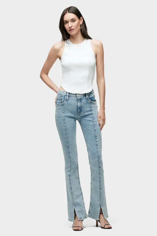 Hudson Jeans Bootcut Barbara HighRise Baby Bootcut Jean W Slit Hem Caliber 8211 Women Hudson Jeans Bootcut Barbara HighRise Baby Bootcut Jean W Slit Hem Caliber 8211 Women