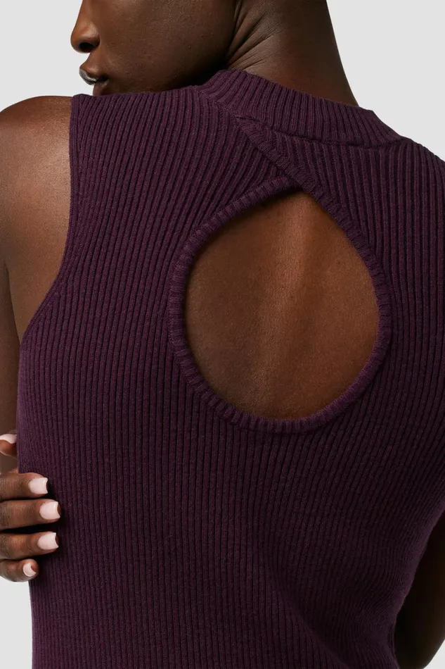 Hudson Jeans Dresses and Jumpsuits Back Keyhole Sweater Dress Purple Berry 8211 Women Hudson Jeans Dresses and Jumpsuits Back Keyhole Sweater Dress Purple Berry 8211 Women