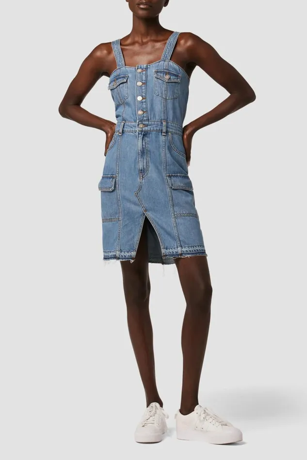 Hudson Jeans Dresses and Jumpsuits Cargo Reconstructed Dress Little Springs 8211 Women
