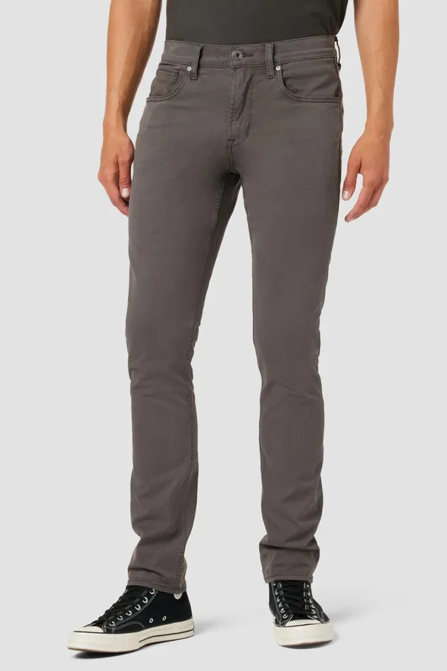 Hudson Jeans Pants Blake Slim Straight Twill Pant Dark Grey 8211 Men