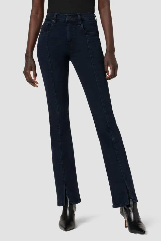 Hudson Jeans Petite Inseams Barbara HighRise Baby Bootcut Petite Jean W Slit Hem Traveler 8211 Women