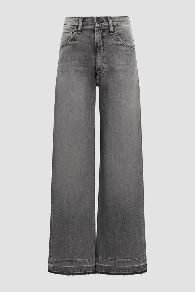 Hudson Jeans Petite Inseams James HighRise Wide Leg Petite Jean Black Smoke 8211 Women Hudson Jeans Petite Inseams James HighRise Wide Leg Petite Jean Black Smoke 8211 Women