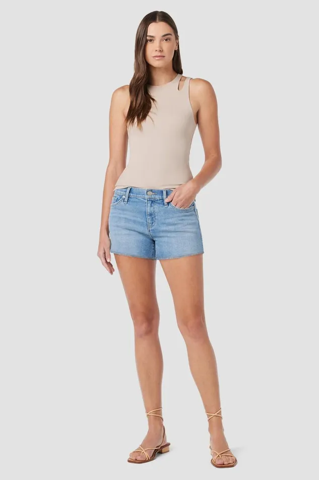 Hudson Jeans Shorts Gemma MidRise Short Pacific 8211 Women