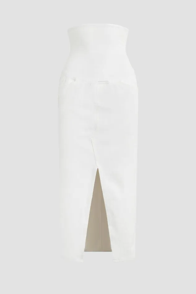 Hudson Jeans Skirts Maternity Reconstructed Skirt White 8211 Women