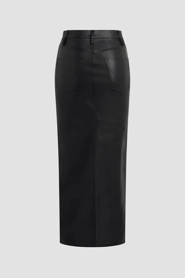 Hudson Jeans Skirts Reconstructed Skirt Black 8211 Women