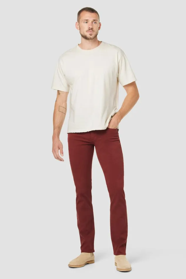 Hudson Jeans Slim Blake Slim Straight Twill Pant Brick 8211 Men Hudson Jeans Slim Blake Slim Straight Twill Pant Brick 8211 Men