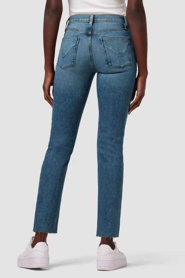 Hudson Jeans Straight Nico MidRise Straight Leg Ankle Jean Reminisce 8211 Women