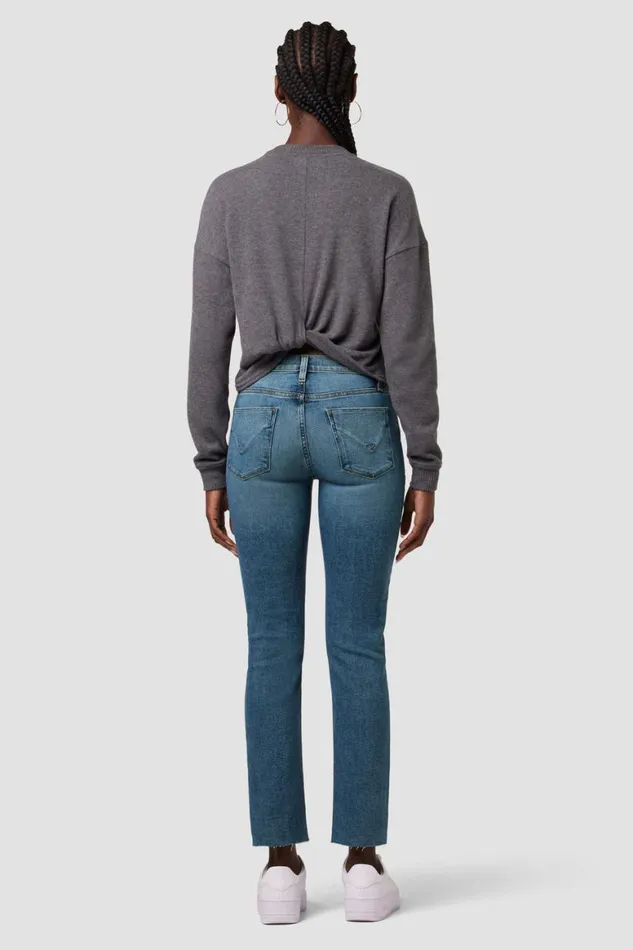 Hudson Jeans Straight Nico MidRise Straight Leg Ankle Jean Reminisce 8211 Women