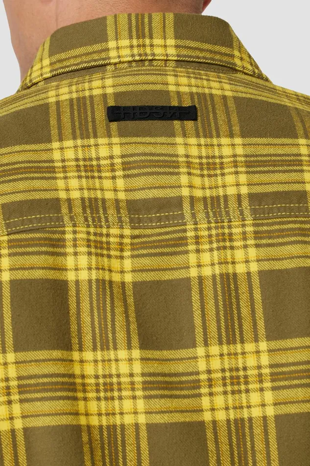 Hudson Jeans Tops and Sweaters Long Sleeve Button Up Shirt Lemon 8211 Men