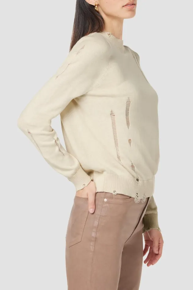 Hudson Jeans Tops and Sweaters Long Sleeve Twist Back Sweater Cream 8211 Women Hudson Jeans Tops and Sweaters Long Sleeve Twist Back Sweater Cream 8211 Women