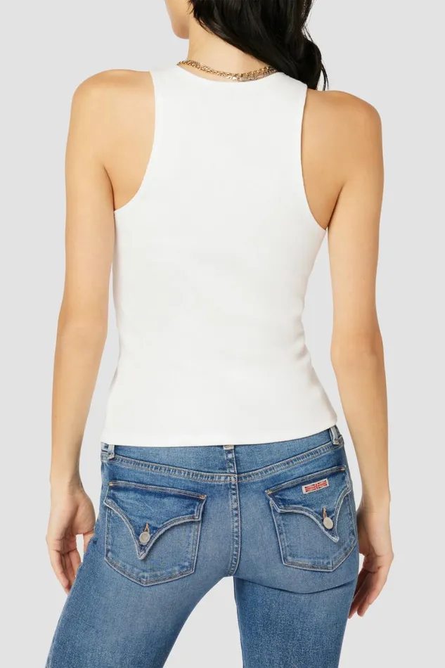 Hudson Jeans Tops and Sweaters Racer Tank Ecru 8211 Women Hudson Jeans Tops and Sweaters Racer Tank Ecru 8211 Women