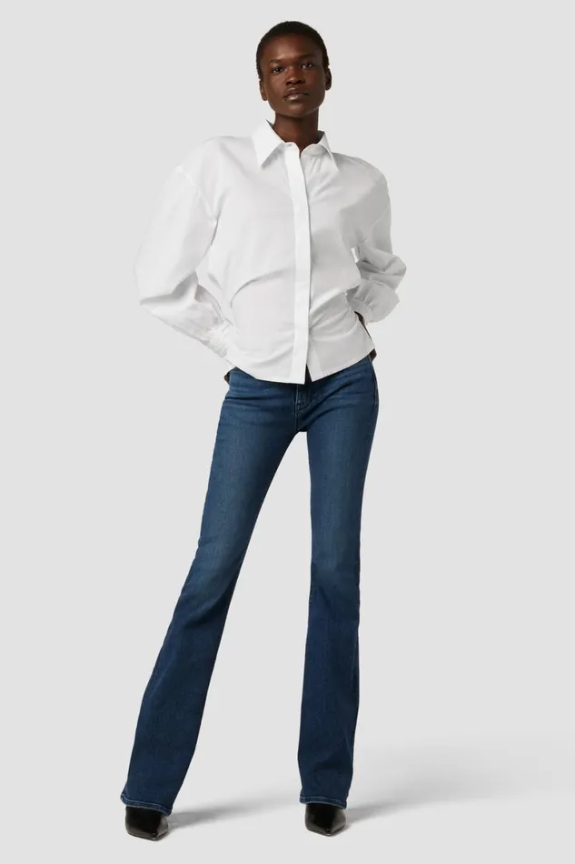 Hudson Jeans Tops and Sweaters Wrap Poplin Top White 8211 Women Hudson Jeans Tops and Sweaters Wrap Poplin Top White 8211 Women
