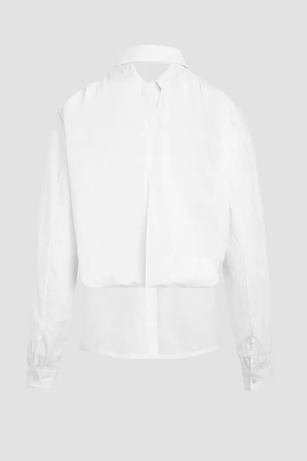 Hudson Jeans Tops and Sweaters Wrap Poplin Top White 8211 Women Hudson Jeans Tops and Sweaters Wrap Poplin Top White 8211 Women