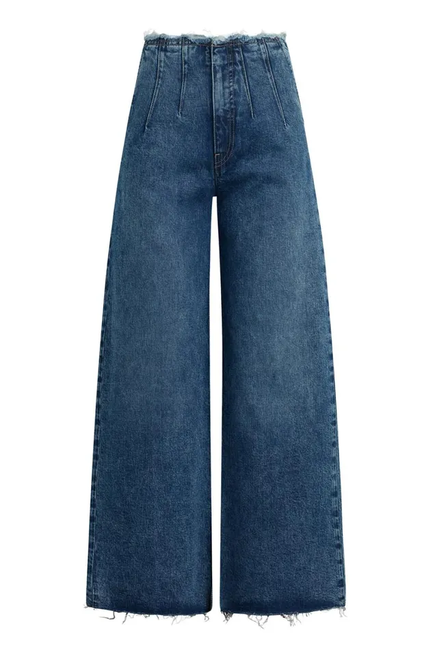 Hudson Jeans Wide Leg James HighRise Darted Wide Leg Petite Jean Mallorca 8211 Women