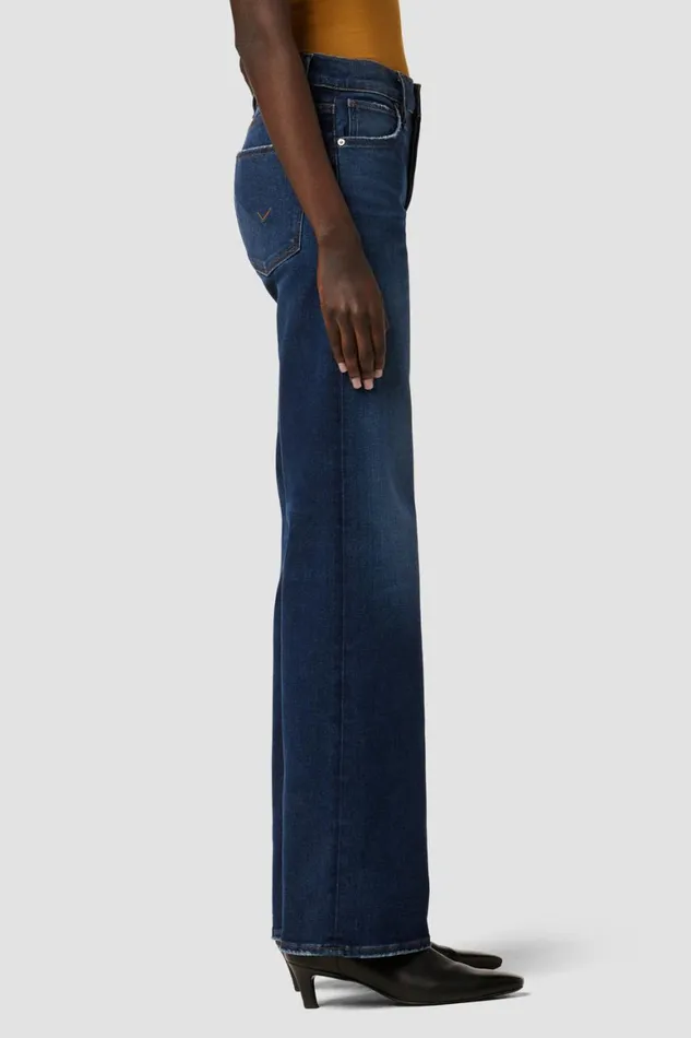 Hudson Jeans Wide Leg Rosie HighRise Wide Leg Jean Poseidon 8211 Women