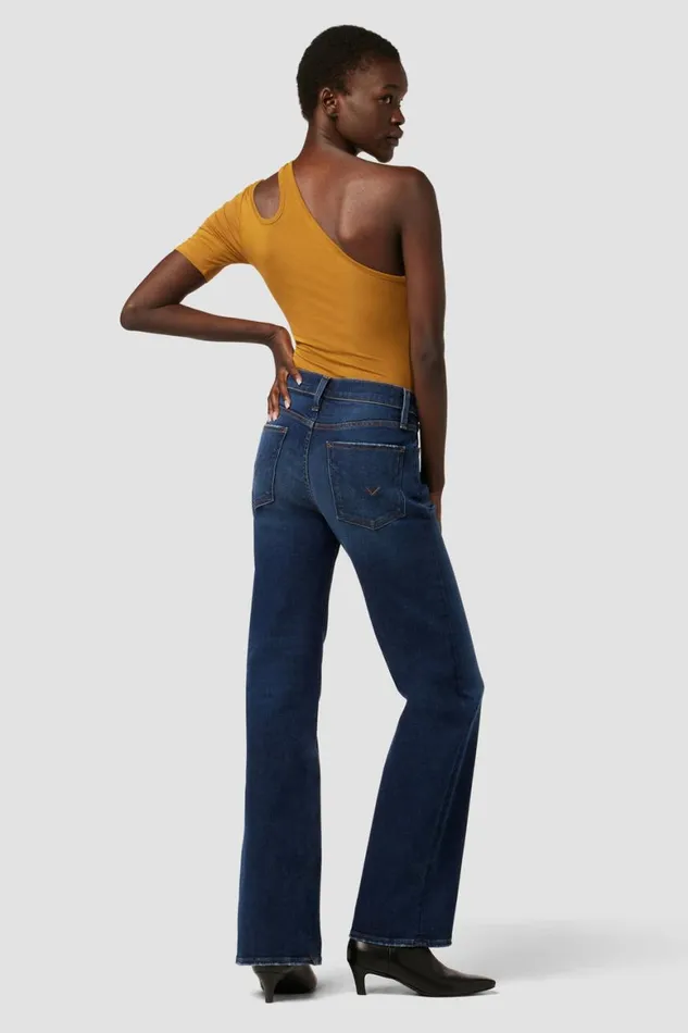Hudson Jeans Wide Leg Rosie HighRise Wide Leg Jean Poseidon 8211 Women