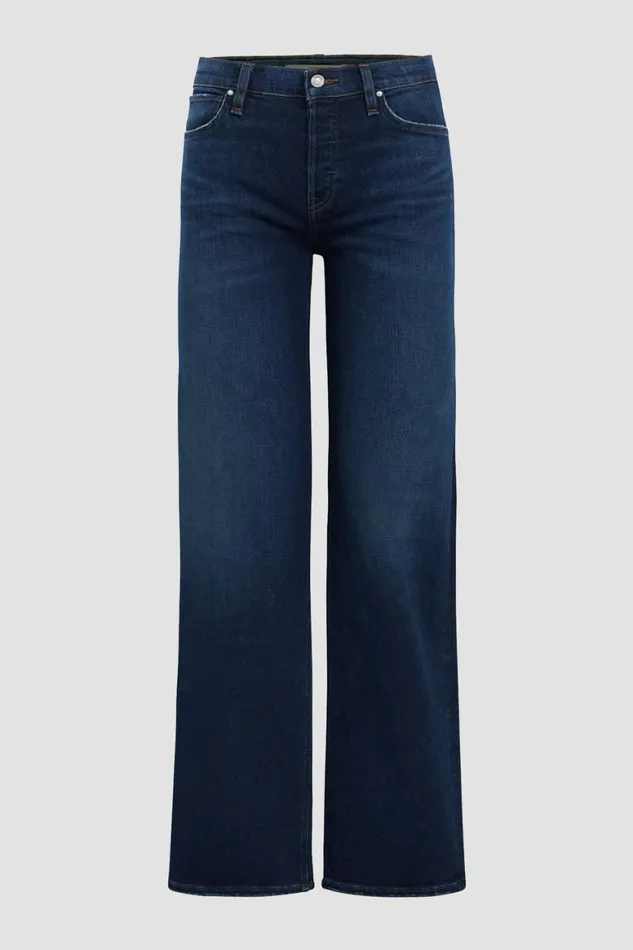Hudson Jeans Wide Leg Rosie HighRise Wide Leg Jean Poseidon 8211 Women