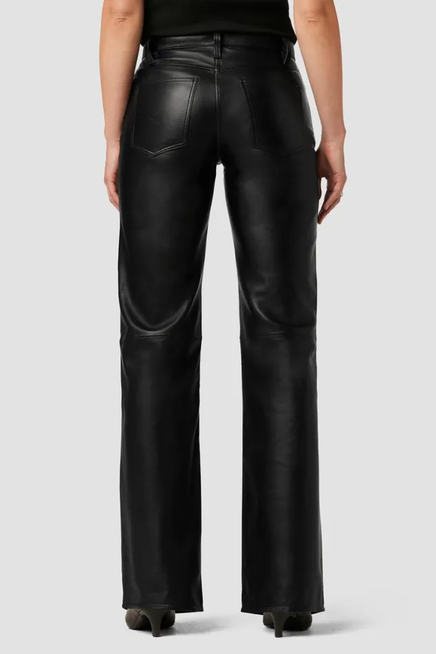 Hudson Jeans Wide Leg Rosie HighRise Wide Leg Leather Pant Black 8211 Women Hudson Jeans Wide Leg Rosie HighRise Wide Leg Leather Pant Black 8211 Women