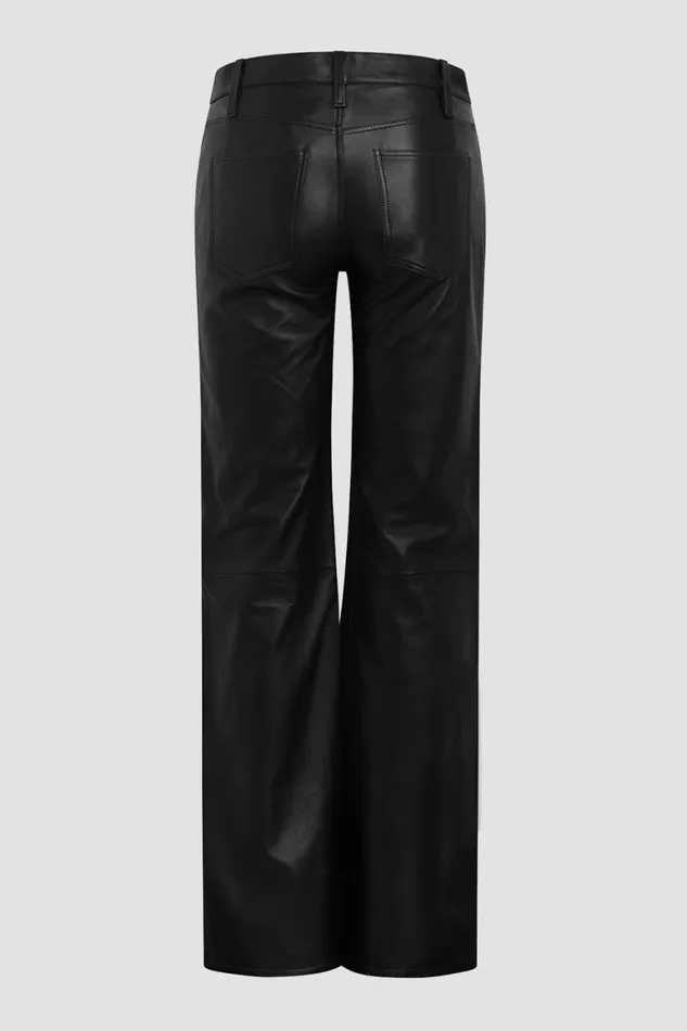Hudson Jeans Wide Leg Rosie HighRise Wide Leg Leather Pant Black 8211 Women Hudson Jeans Wide Leg Rosie HighRise Wide Leg Leather Pant Black 8211 Women