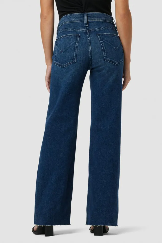 Hudson Jeans Wide Leg Rosie HighRise Wide Leg Petite Jean Dover 8211 Women