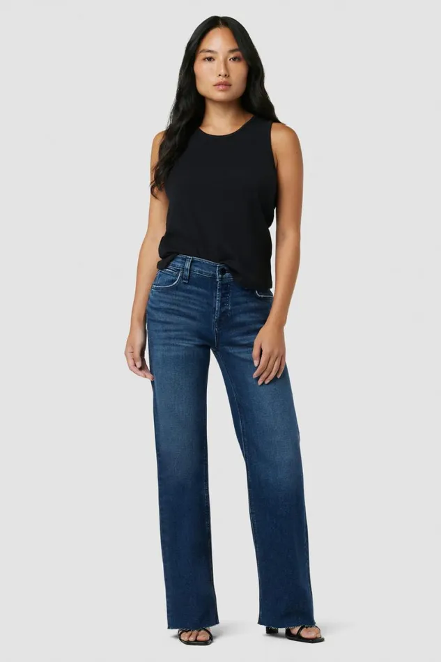 Hudson Jeans Wide Leg Rosie HighRise Wide Leg Petite Jean Dover 8211 Women