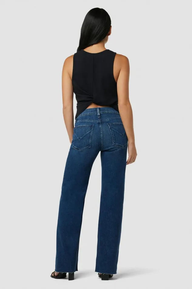 Hudson Jeans Wide Leg Rosie HighRise Wide Leg Petite Jean Dover 8211 Women