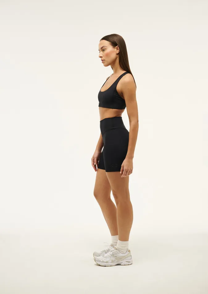 HYPERLUXE SPORTS BRA IN BLACK Activewear PE Nation Women