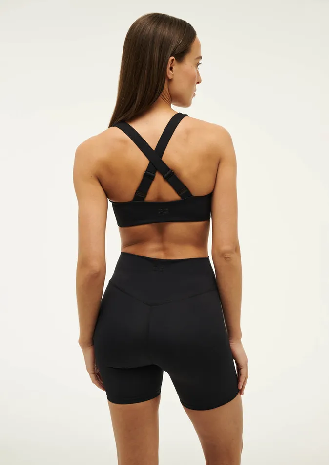HYPERLUXE SPORTS BRA IN BLACK Activewear PE Nation Women