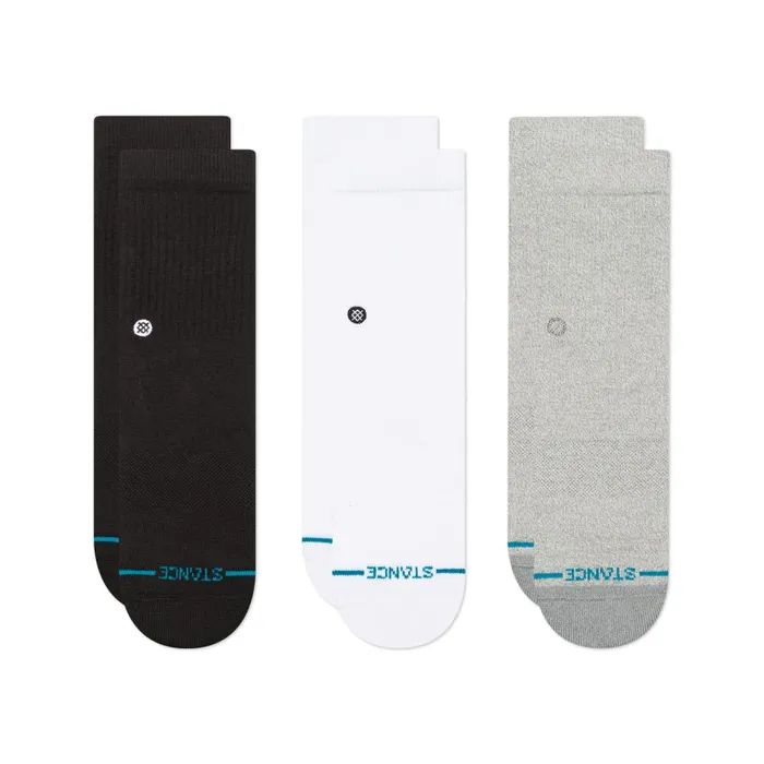 Icon Crew Socks 3 Pack Multi Kids Stance Kids