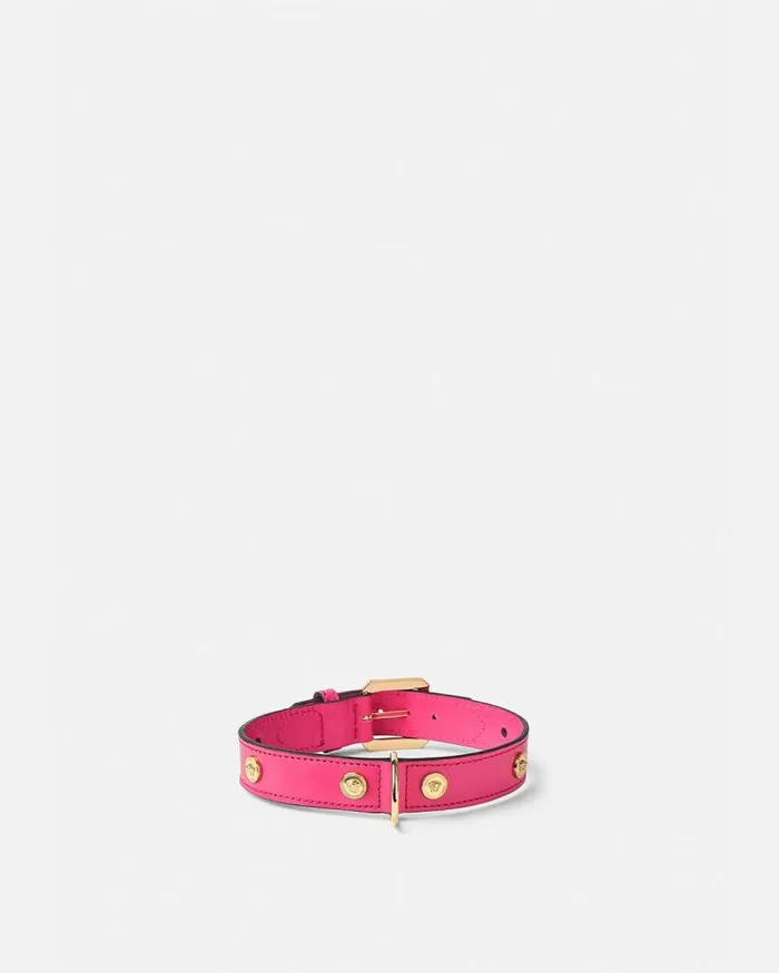 Icon Large Pet Collar Pink Home and Lifestyle Versace Pet Accessories