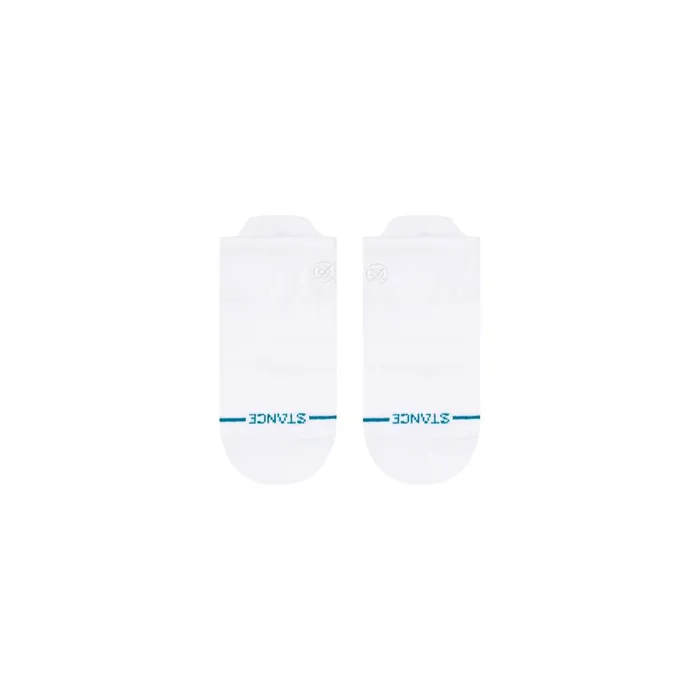 Icon Low Tab Socks White MenWomen Stance Tab
