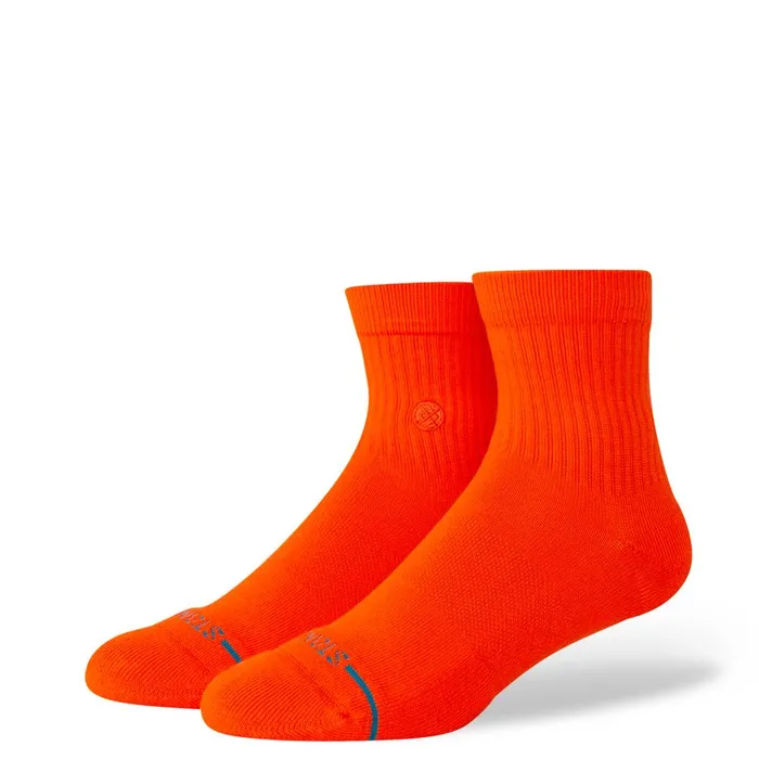 Icon Quarter Socks Tomato MenWomen Stance Quarter