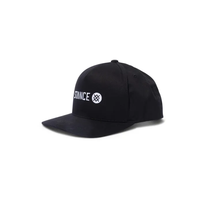 Icon Snapback Hat With Butter Blend Black MenWomenKids Stance Hats and Beanies