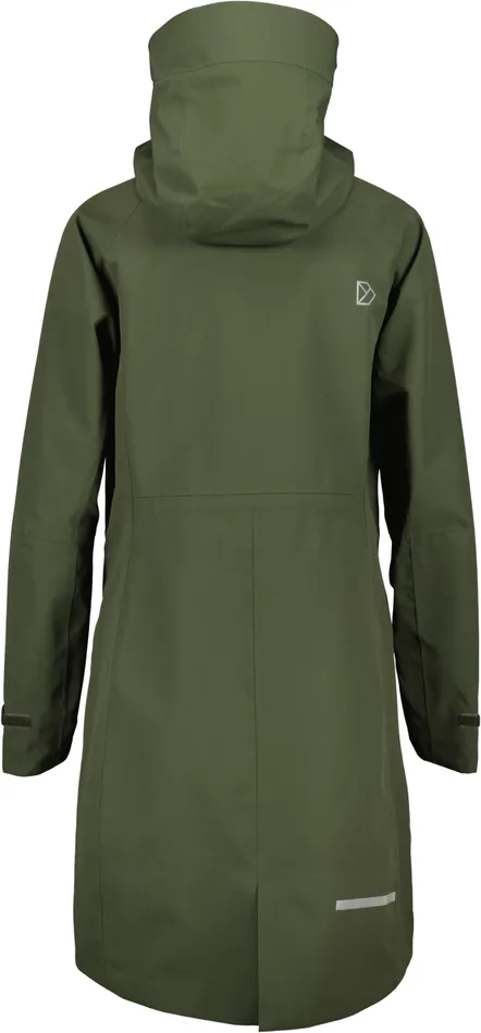 Ilma Parka Deep Green Women Didriksons Spring Jackets