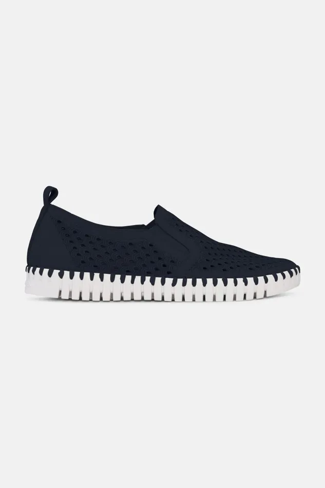 Ilse Jacobsen Flats 8211 Dark Indigo Women Tulip Flats