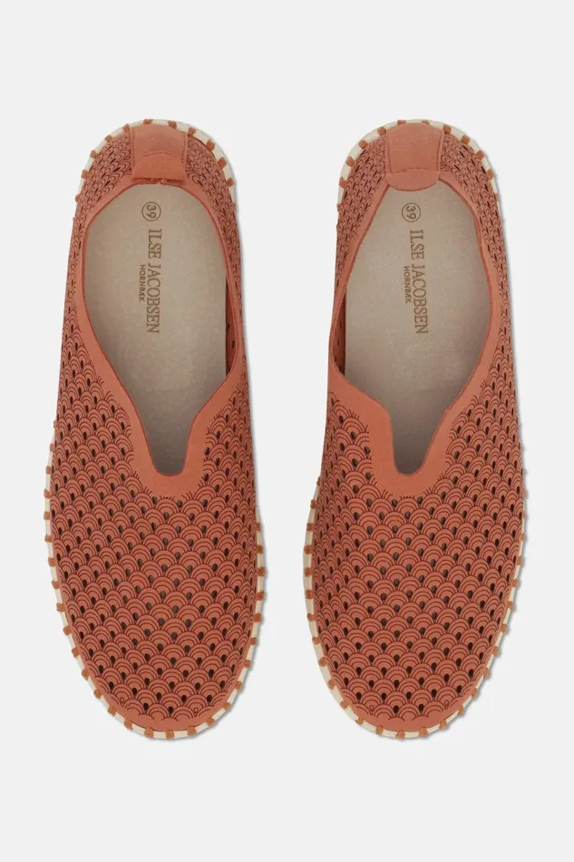 Ilse Jacobsen Flats 8211 Light Brick Women Tulip Flats
