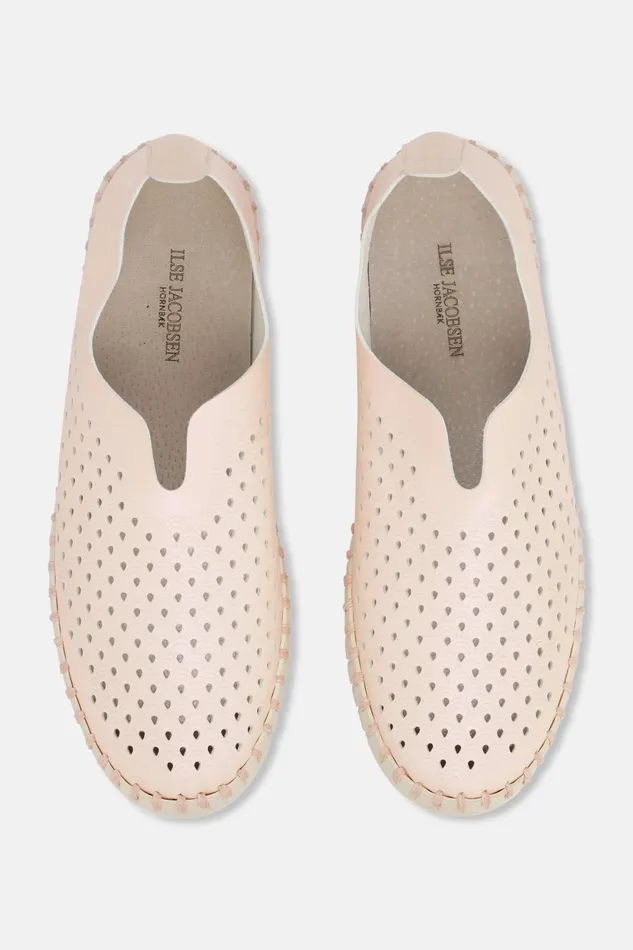 Ilse Jacobsen Flats 8211 Metallic Rose Women Tulip Flats