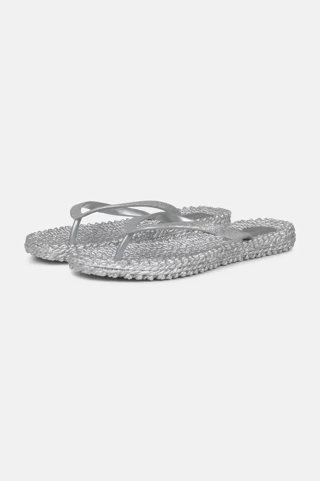 Ilse Jacobsen Flip Flop With Glitter 8211 Silver Women Flip Flops
