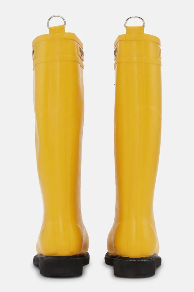 Ilse Jacobsen Long Rubber Boots 8211 Cyber Yellow Women Rainboots Long
