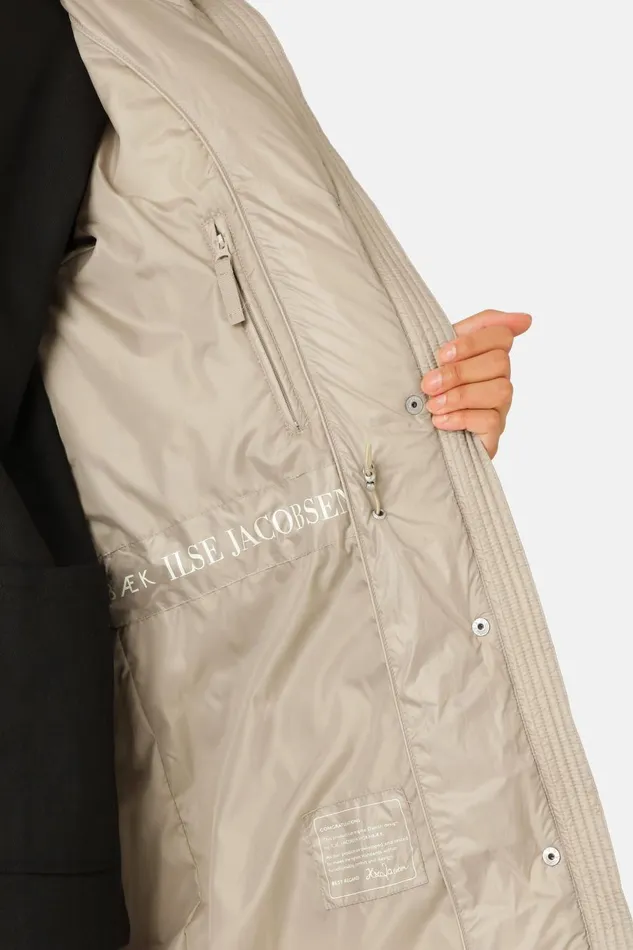 Ilse Jacobsen Padded Coat 8211 Cobblestone Women Jackets And Coats Ilse Jacobsen Padded Coat 8211 Cobblestone Women Jackets And Coats