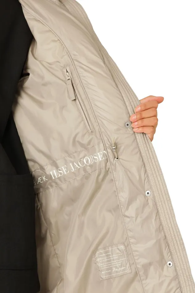 Ilse Jacobsen Padded Coat 8211 Cobblestone Women Jackets And Coats Ilse Jacobsen Padded Coat 8211 Cobblestone Women Jackets And Coats