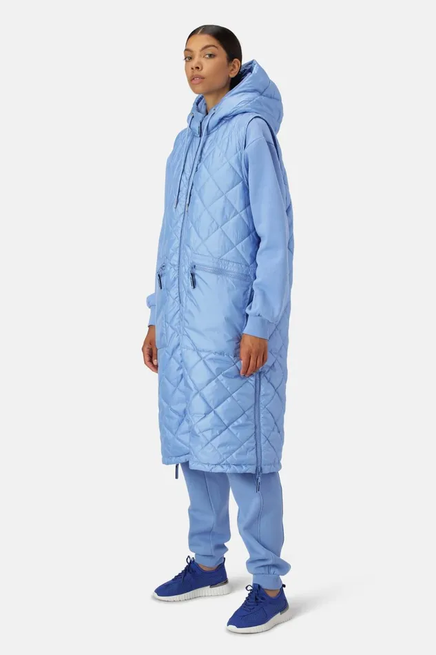 Ilse Jacobsen Padded Vest 8211 Light Regatta Women Jackets And Coats