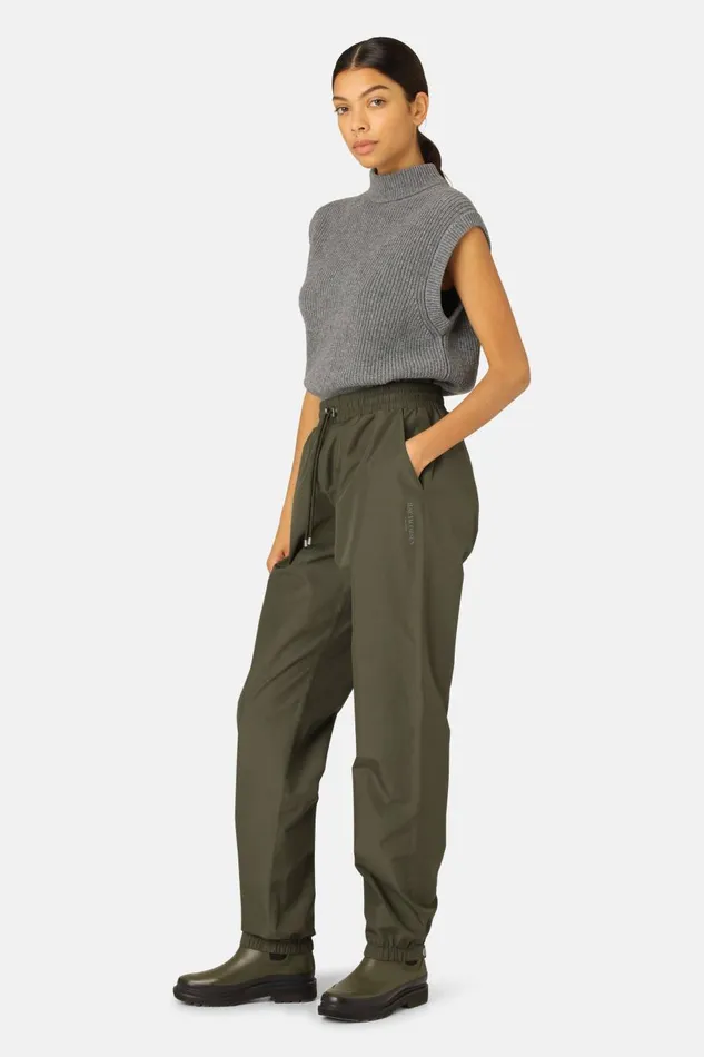 Ilse Jacobsen Rain Trousers 8211 Army Women Rain Trousers